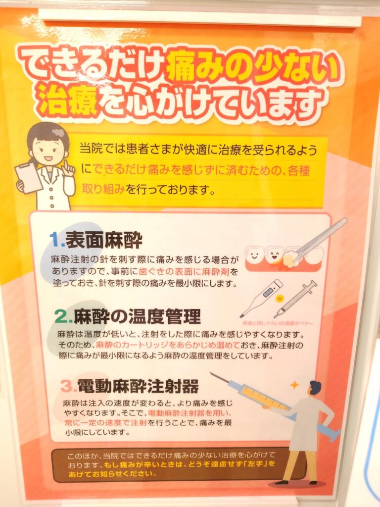 不安や疑問の解決に繋がる掲示物