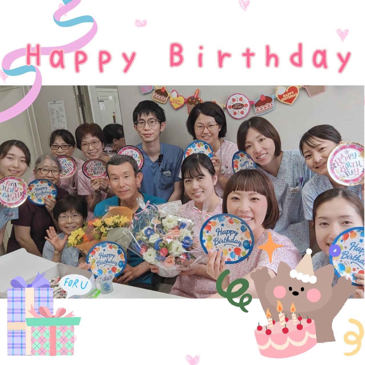 誕生日会開いてもらいました