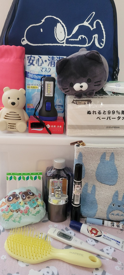 防災リュックの中身