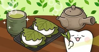 静岡県周智郡仲町歯科医院5月のブログお茶